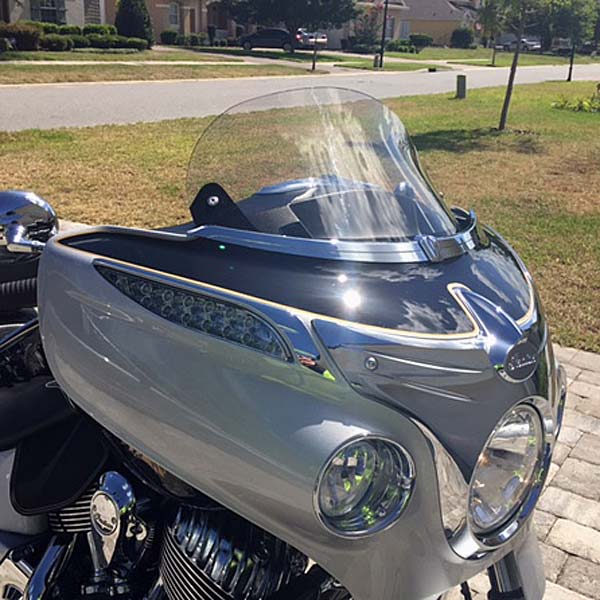 Left Side Driving Light Cover For 2017-2018 Indian Roadmaster & Chieftain