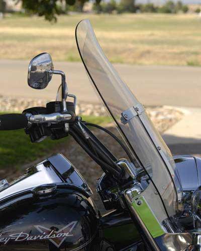 Harley Davidson Road King windshield light tint OEM height 19" Lexan polycarb 