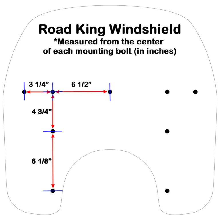ROAD KING® Windshields Freedom Shields